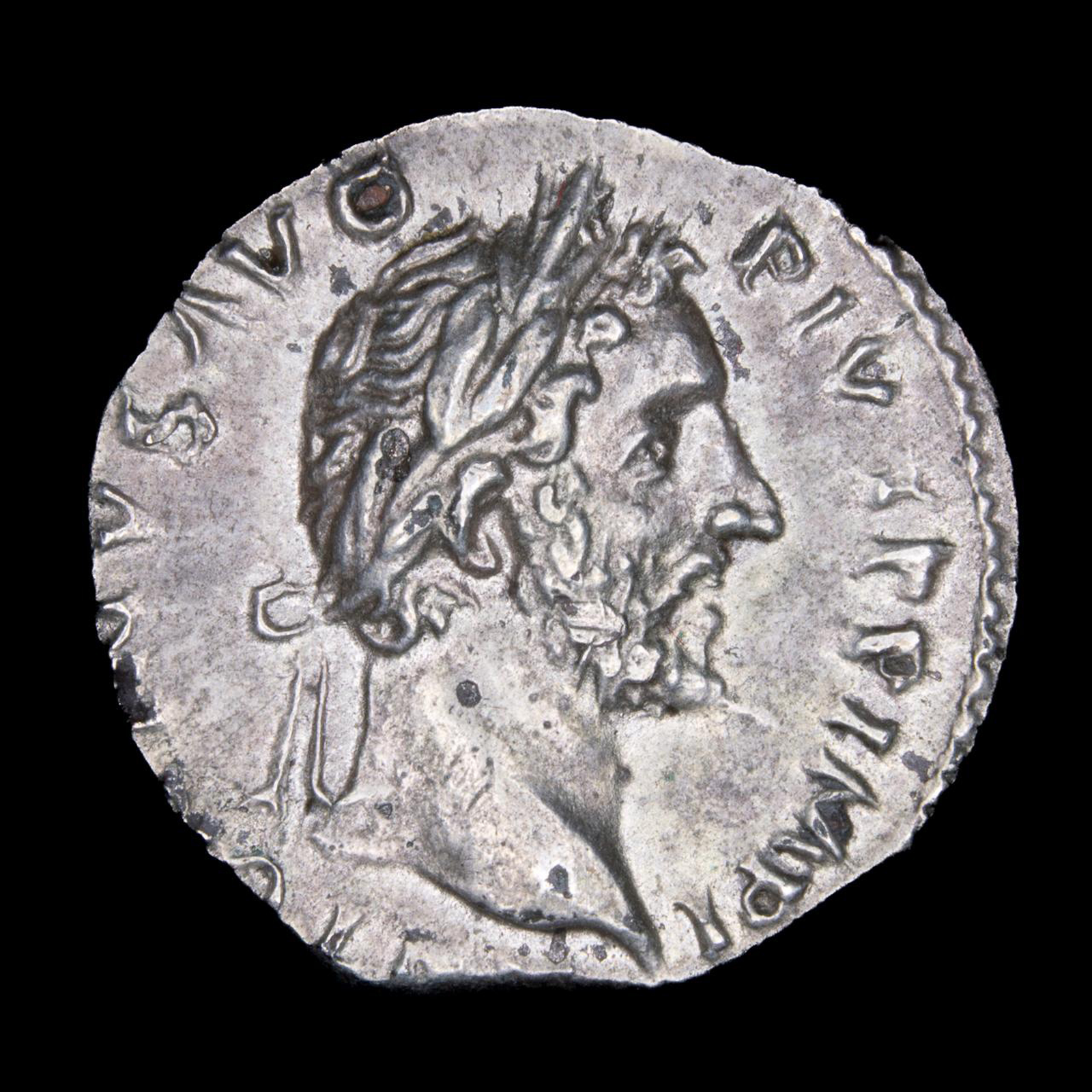 Lote 108 - Denario Antonino Pio (138 - 161 D.C.) 155 - 156 d.C.