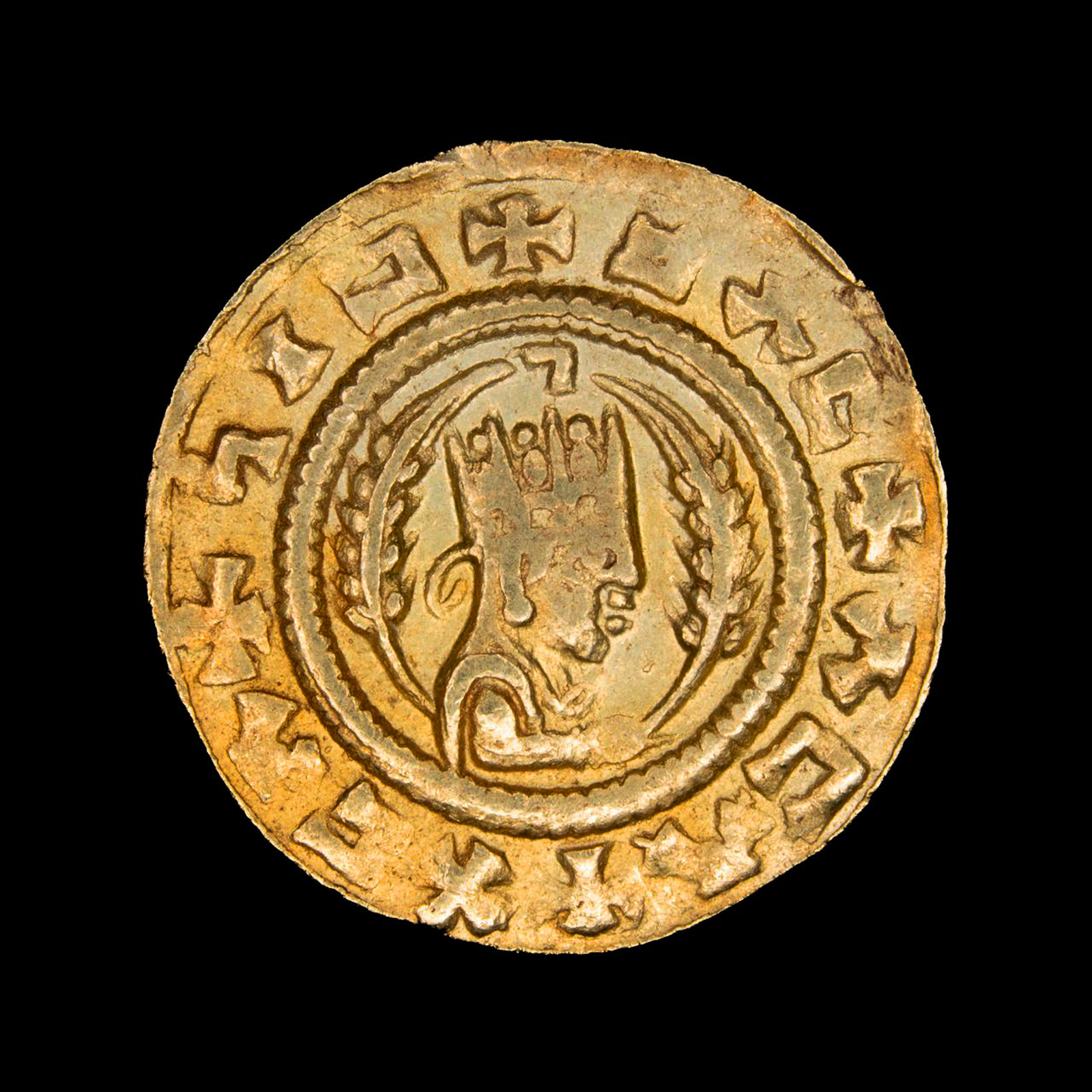 Lote 109 - Etiopía Reino de Axum. Chrysos. Ebana circa 450 d.C.