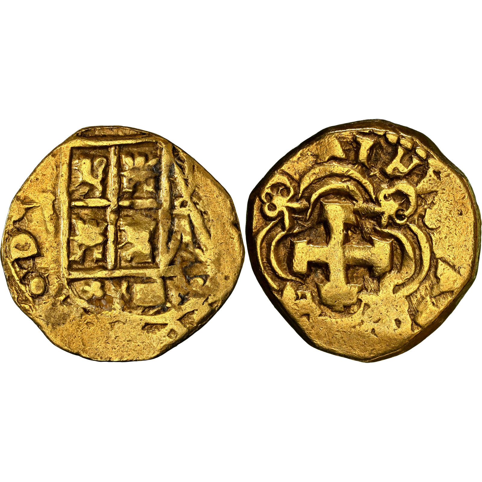 Lote 116 - Macuquina de 2 Escudos. 1741 (el 4 al revés)