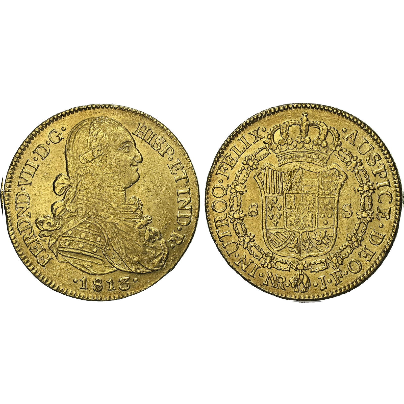 Lote 138 - 8 Escudos. 1813