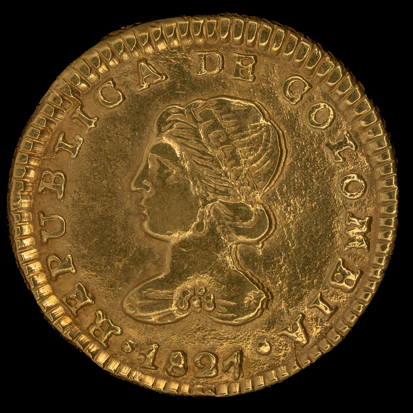 Lote 142 - 1 Escudo. 1827