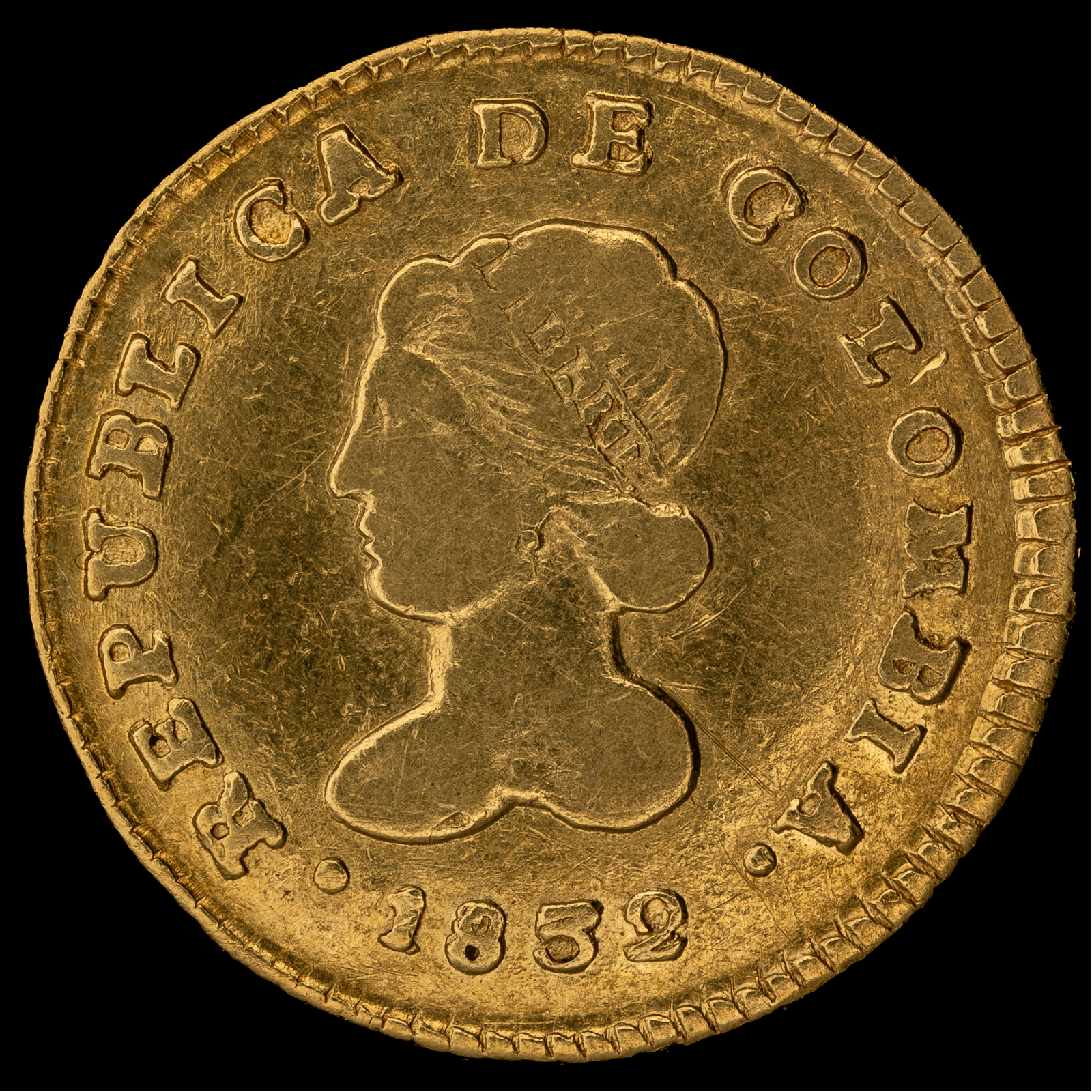 Lote 145 - 1 Escudo. 1832
