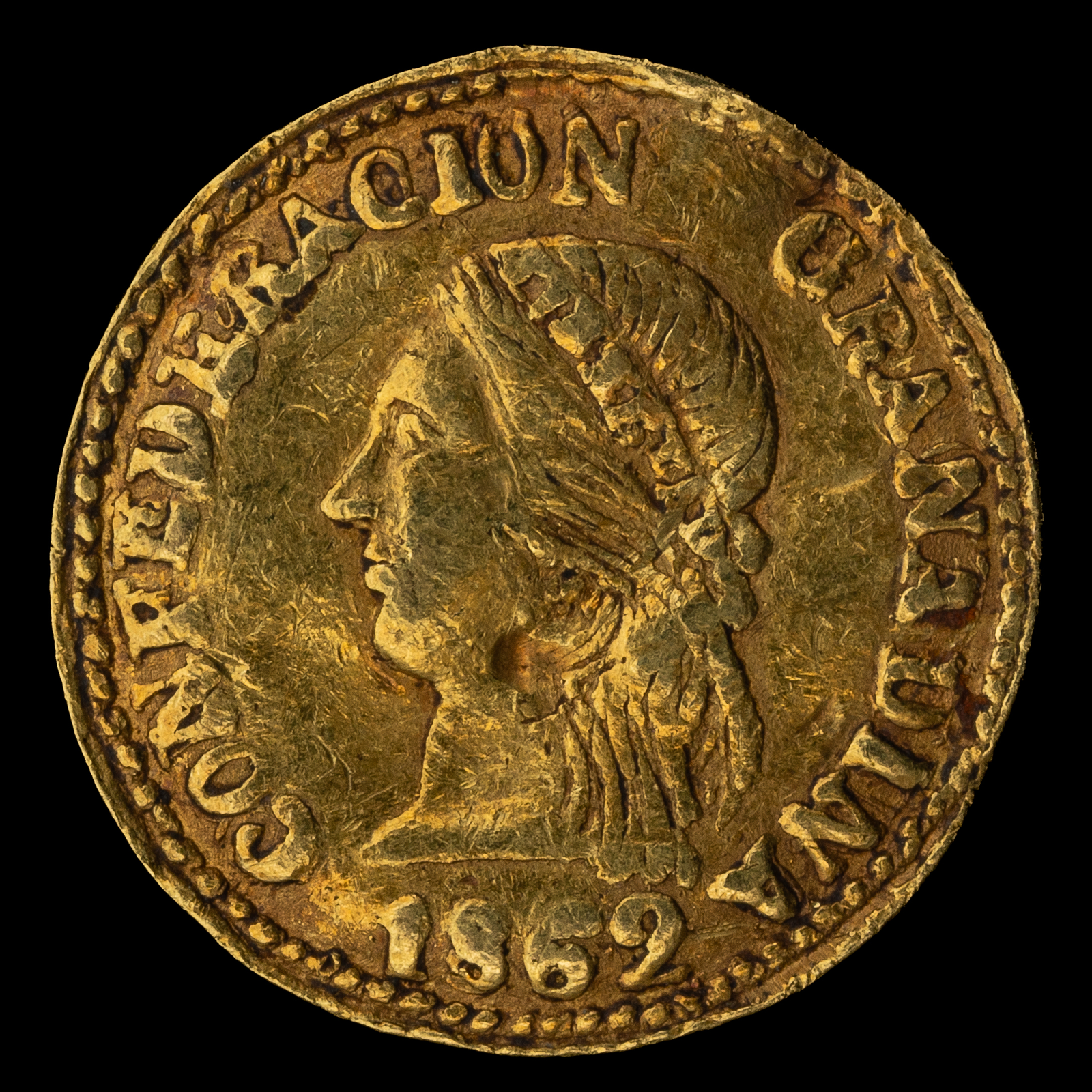 Lote 150 - 1 Peso. 1862
