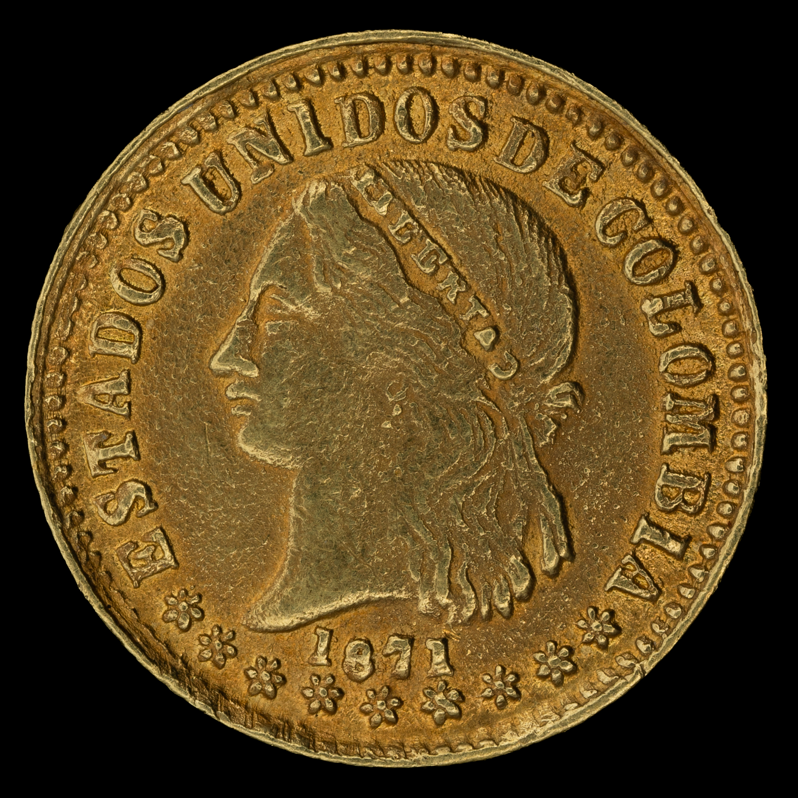 Lote 153 - 2 Pesos. 1871