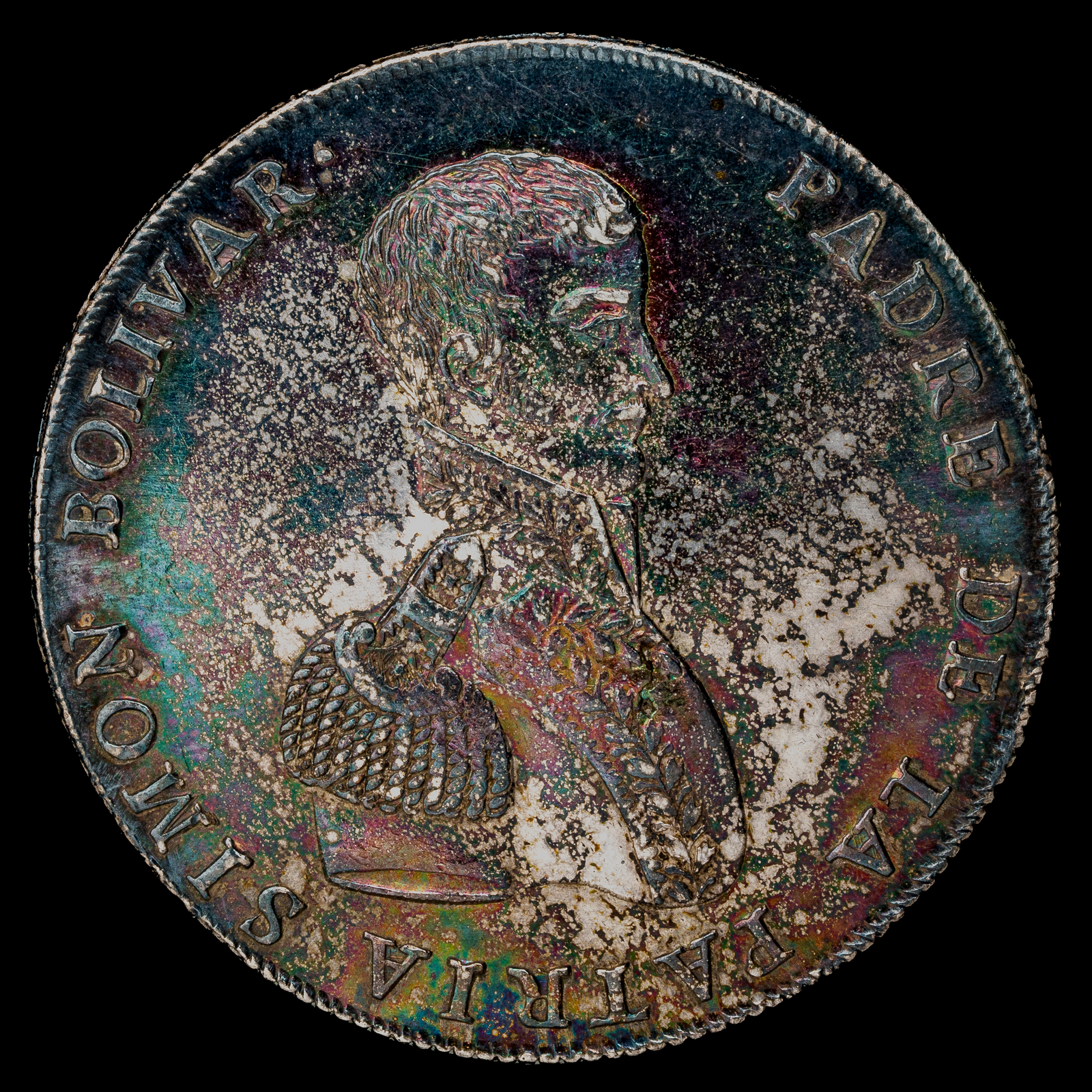 Lote 167 - Medalla "La Gratitúd de Chuquisaca a su Libertador ", 1825