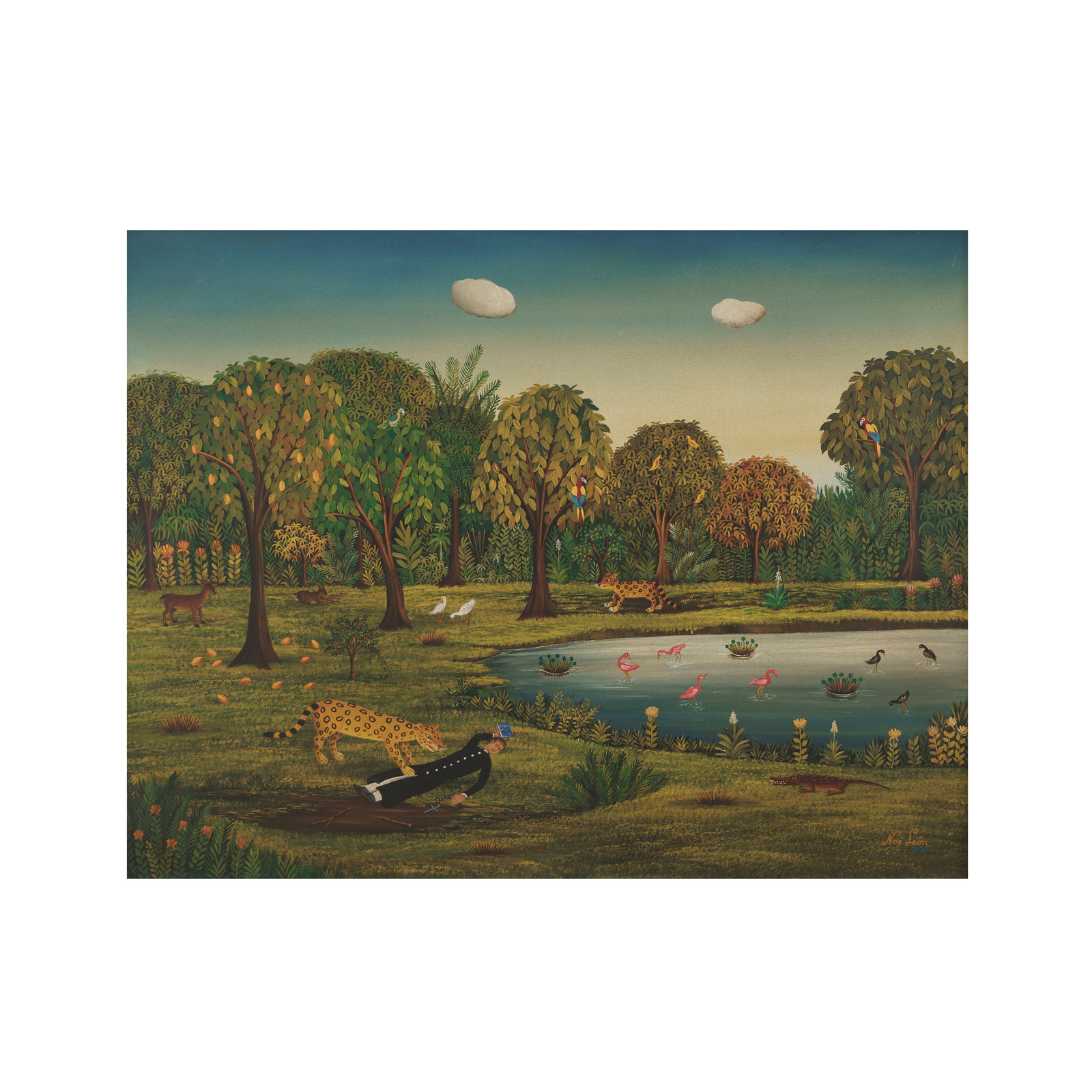 Lote 36 - NOÉ LEÓN (1907-1978)