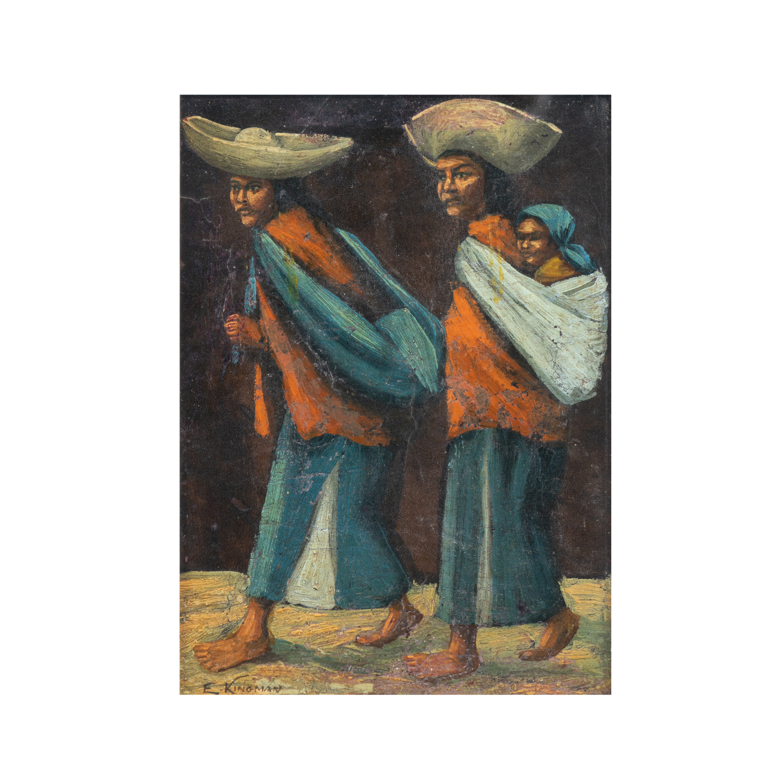 Lote 9 - EDUARDO KINGMAN (1913-1997)